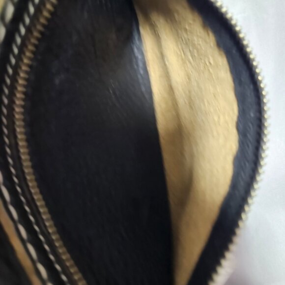 Black Roots Leather Crossbody Bag - Picture 10 of 11